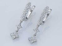 Серьги из серебра э0612сг01230355