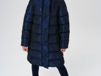 Пальто текстильное с полиуретановым покрытием для девочек