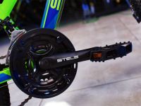 Подростковый велосипед Stels Navigator 465 MD 24 V010, год 2025, цвет Зеленый-Синий, ростовка 11