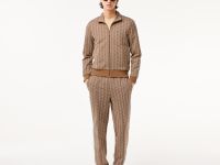 Мужская жаккардовая толстовка Lacoste PARIS с монограммой