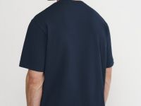 Футболка с вышивкой, Синий