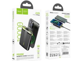 Внешний аккумулятор Hoco J127B Mecha MagSafe 10000mAh Type-C (черный)