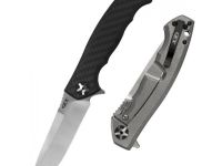 Складной нож Zero Tolerance 0452CF, сталь CPM S35VN, премиальный флиппер, рукоять титан/карбон