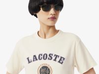 Женская футболка Lacoste стандартного кроя