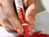 Маркер акварельный Talens "Ecoline" кисть №661 сине-зеленый