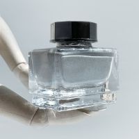 Тушь для рисования и каллиграфии Малевичъ, 15 мл, металлик серебро