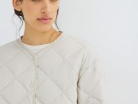 Лёгкая стёганая куртка, Бежевый