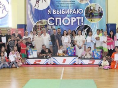 Малыши попробовали свои силы в своих первых соревнованиях