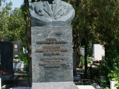 Могила Героя Советского Союза В.К.Гайнутдинова