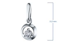 Подвеска из серебра э0612пд10090300