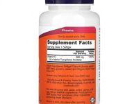 NOW Foods, E-400, 268 мг (400 МЕ), 100 мягких таблеток