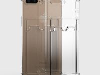 Чехол-накладка Card Case для iPhone 7 Plus/8 Plus силикон c держателем для карт (прозрачный)