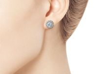 Пусеты из белого золота э4712пс08191360_white