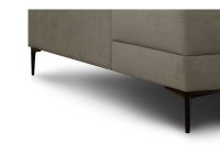 Диван угловой Эдвин-4 Велюр Серо-зеленый