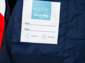 Куртка текстильная с полиуретановым покрытием для мальчиков (ветровка)