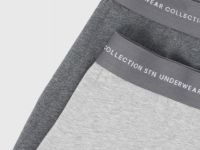 Трусы-транки, 2 шт., Серый