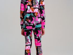 Термокомплект трикотажный для девочек: брюки, толстовка для эпизодического использования