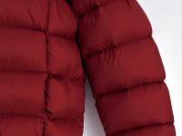 Пуховая стеганая куртка с капюшоном