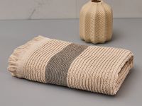 Полотенце махровое Montalto, бежевое
