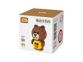 9739_MK Конструктор Медвежонок с утенком