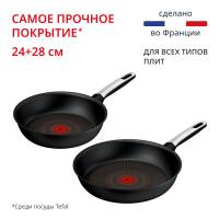 Набор сковород Excellence Fusion 2 предмета 24/28 см