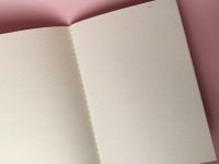 Тетрадь нелинованная Second А5 24 л 90 г, золотое тиснение, бумага слоновая кость, сшивка