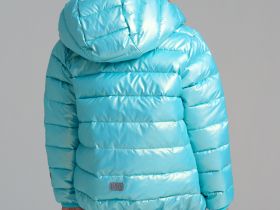 Куртка текстильная с полиуретановым покрытием для девочек