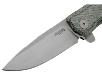 Складной нож LionSteel MT01 CVB, сталь M390, рукоять Black canvas micarta