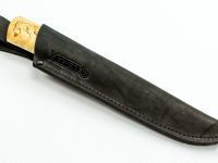 Нож Северный, сталь Х12МФ, карельская берёза