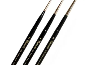 Кисть синтетика №6 круглая "Tintoretto Bronze" складная