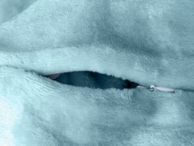 Наволочка декоративная Supersoft, голубая