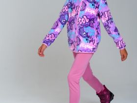 Куртка трикотажная для девочек