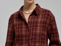 Рубашка оверсайз в клетку