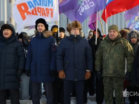 Трофейную технику и геройский танк «Алеша» выставили в Якутске