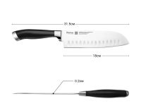 Кухонный нож Сантоку Fissman Elegance, 18 см
