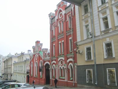 Технический корпус с водонагревательными баками, 1894-1895 гг., архитектор Б.В. Фрейнденберг