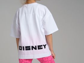 Футболка с принтом Disney для девочки