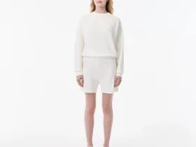 Женский свитер Lacoste из смеси хлопка