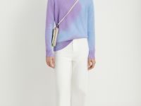 Джемпер прямого силуэта из термоткани