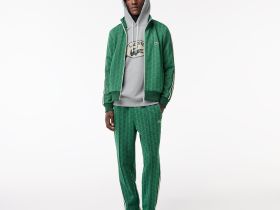 Мужское худи Lacoste свободного кроя из хлопка
