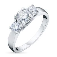 Кольцо из белого золота э4712кц02187900