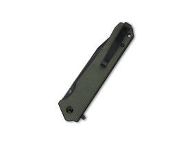 Складной нож QSP Mamba V2 Black, сталь D2, рукоять микарта