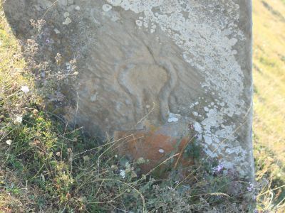 Стела надмогильная на могиле Джугьея