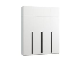 Распашной шкаф Кимбол 4.1-200x250 Белый