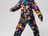 Комбинезон текстильный с полиуретановым покрытием для девочек