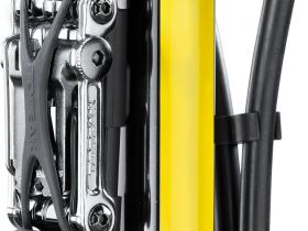 Насос напольный Topeak JoeBlow Elite (черный / желтый)