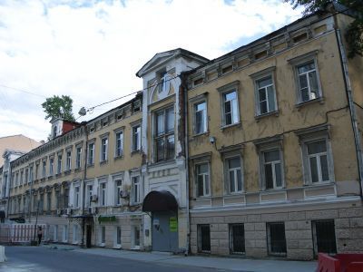 Доходный дом О.А.Крумбюгеля, конец XVIII в., 1870 г.