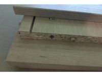 Тумба прикроватная Теджонс 47x62 Ромб Белый/Дуб Ирландский