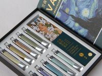 Набор акварели традиционной китайской Super Vision "Van Gogh" 10 цв*8 мл туба, картон + цветовые схе