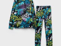 Термокомплект трикотажный для мальчиков: брюки, толстовка для эпизодического использования